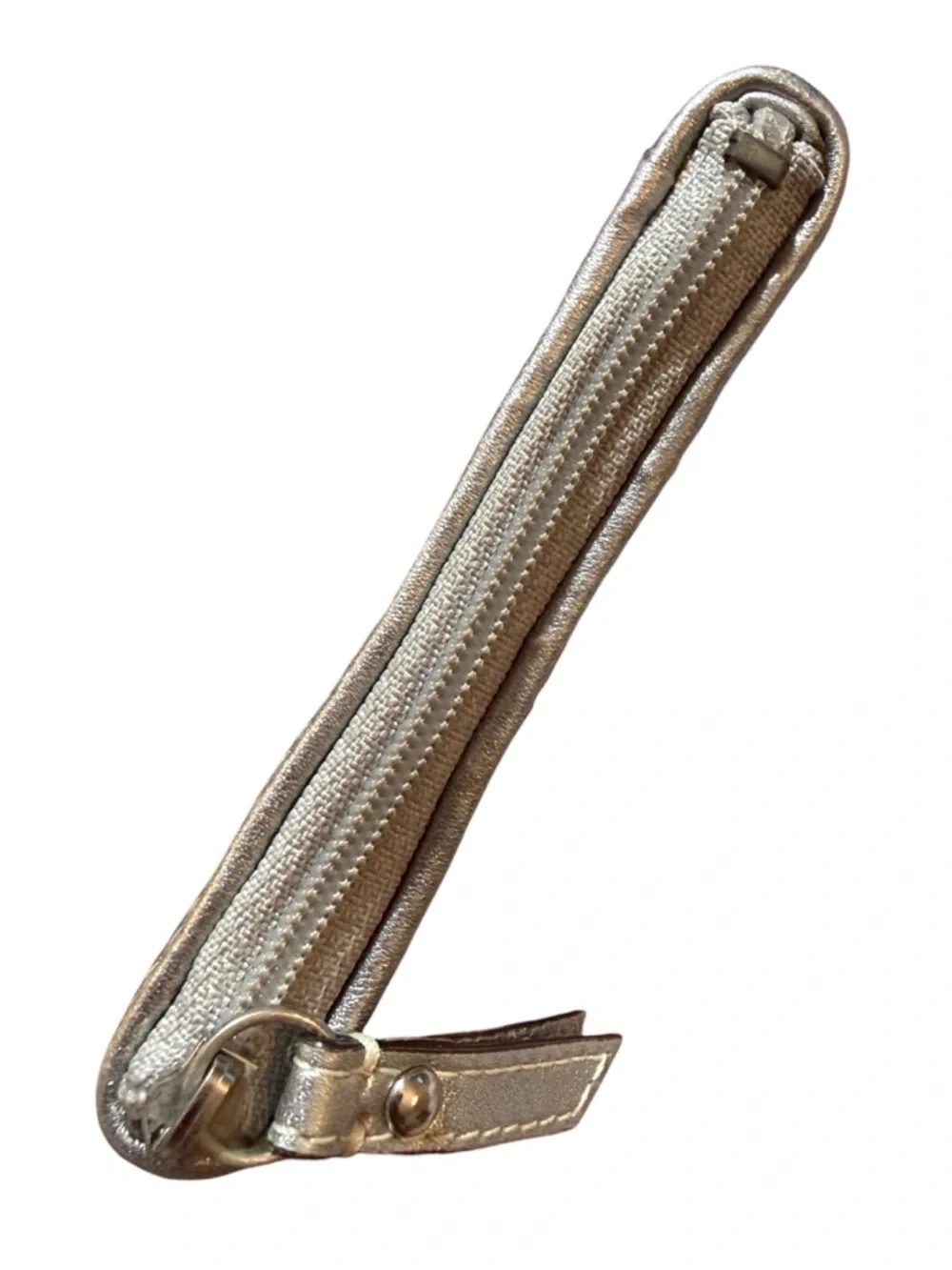 Vintage Coach Purple Lurex Optic Signature Mini Coin Purse/Keychain/Bag Charm - Picture 6 of 8